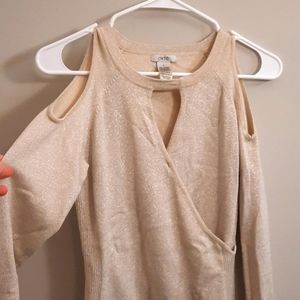 Gold long sleeve cache shirt